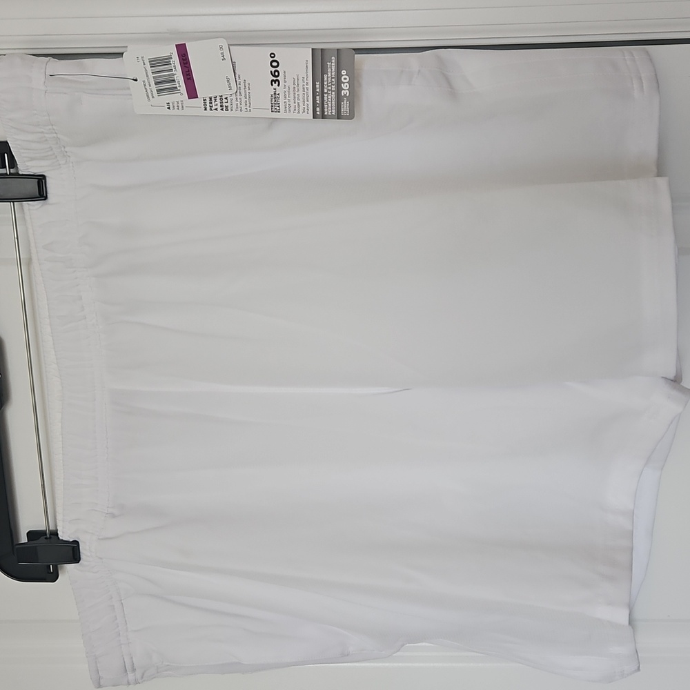 NWT Mens XXL Grand Slam Performance White Shorts $48